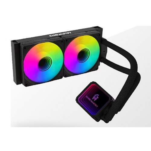 GAMEMASTER  240 MM SİYAH  SIVI SOĞUTMA ARGB